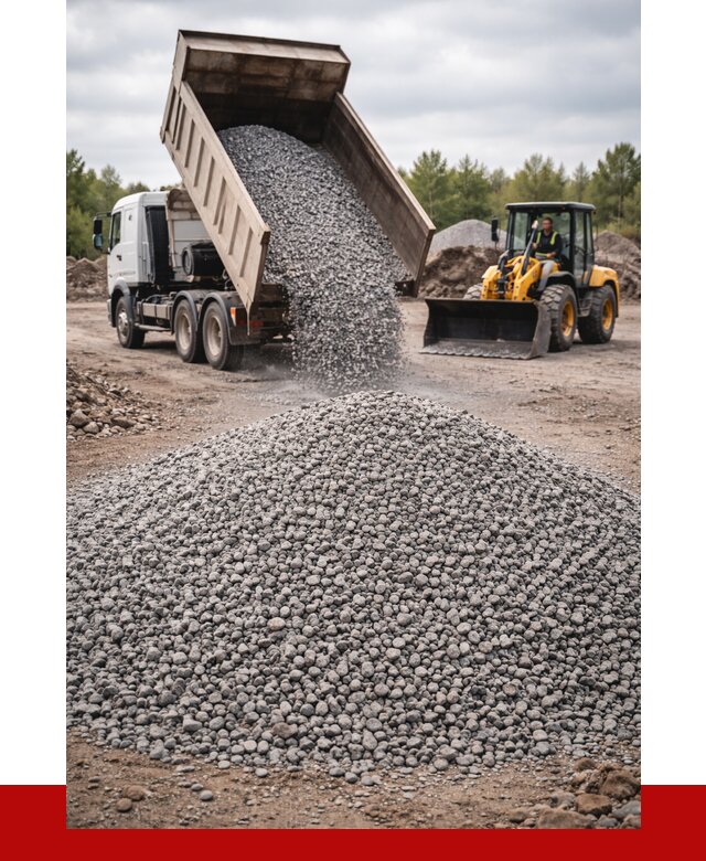 Гранитный щебень фракция 5-10 в Брянске от 3440 | ПРОНЕРУДБнк