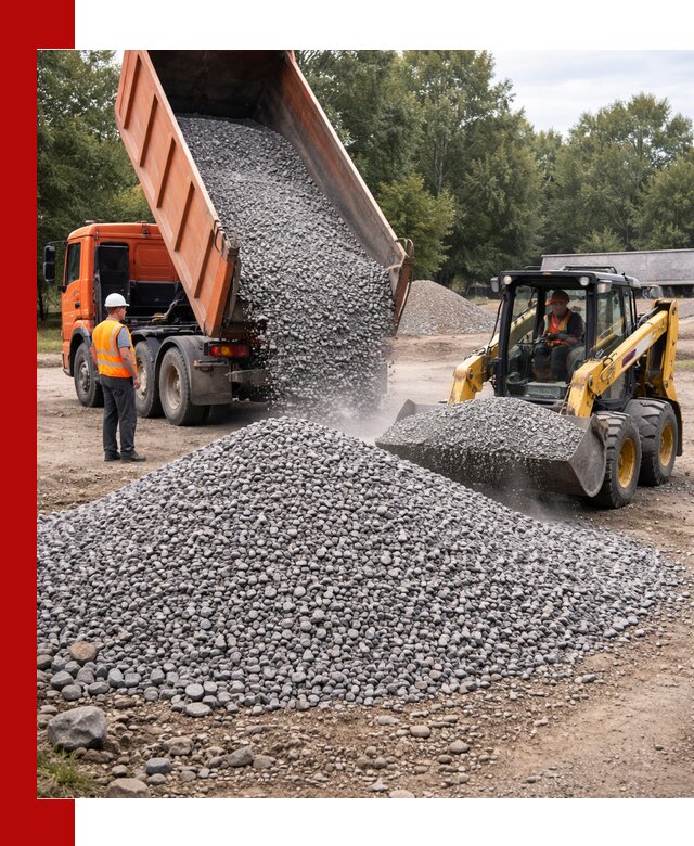 Купить гранитный щебень фракции 5–10 в Брянске с доставкой