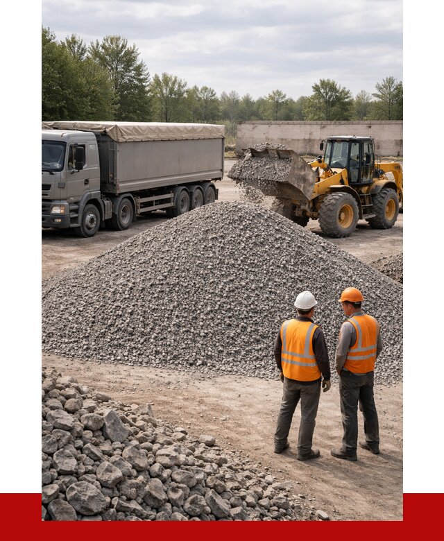 Гранитный щебень фракция 5-20 в Брянске от 4515 руб | ПРОНЕРУДБнк