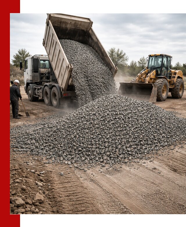 Гранитный щебень фракция 10-20 с доставкой в Брянске