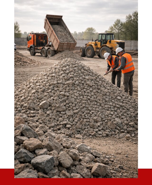 Гранитный щебень фракция 40-70 в Брянске от 2688 руб ПРОНЕРУДБнк