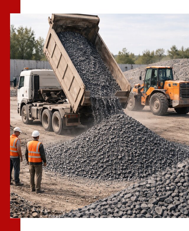 Доставка и продажа щебня габбро-диабаза в Брянске