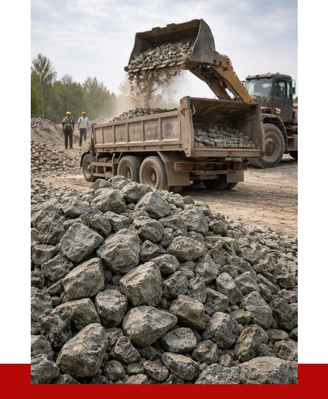 Щебень габбро диабаз фракция 70-150 в Брянске от 3010 р.|ПРОНЕРУДБнк