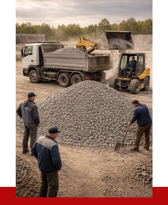 Гравийный щебень фракция 5-20 в Брянске от 2580 р. ПРОНЕРУДБнк