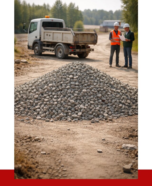 Гравийный щебень фракция 20-40 в Брянске от 1290 р. | ПРОНЕРУДБнк
