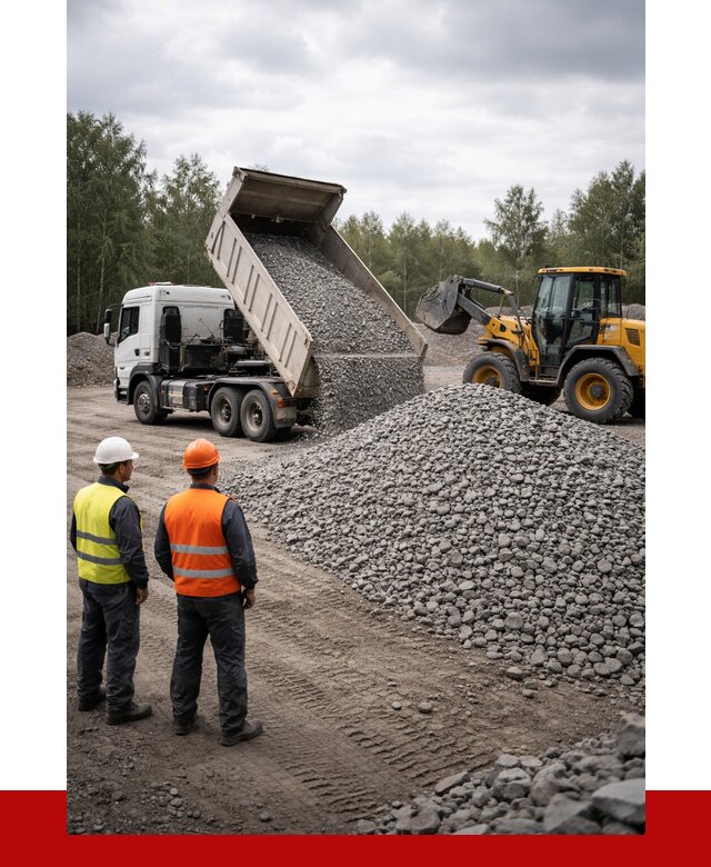 Гравийный щебень фракция 40-70 в Брянске от 10213р | ПРОНЕРУДБнк