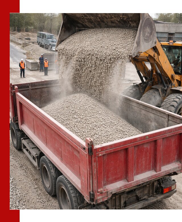 Купить известняковый щебень фракции 0-5 с доставкой в Брянске