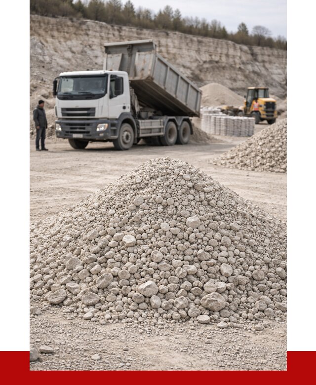 Известняковый щебень фракция 5-20 в Брянске, 4515 р. ПРОНЕРУДБнк