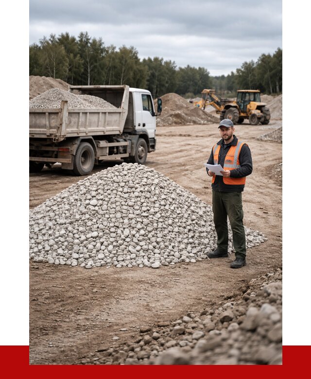 Доломитовый щебень в Брянске купить от 2365 р., ПРОНЕРУДБнк