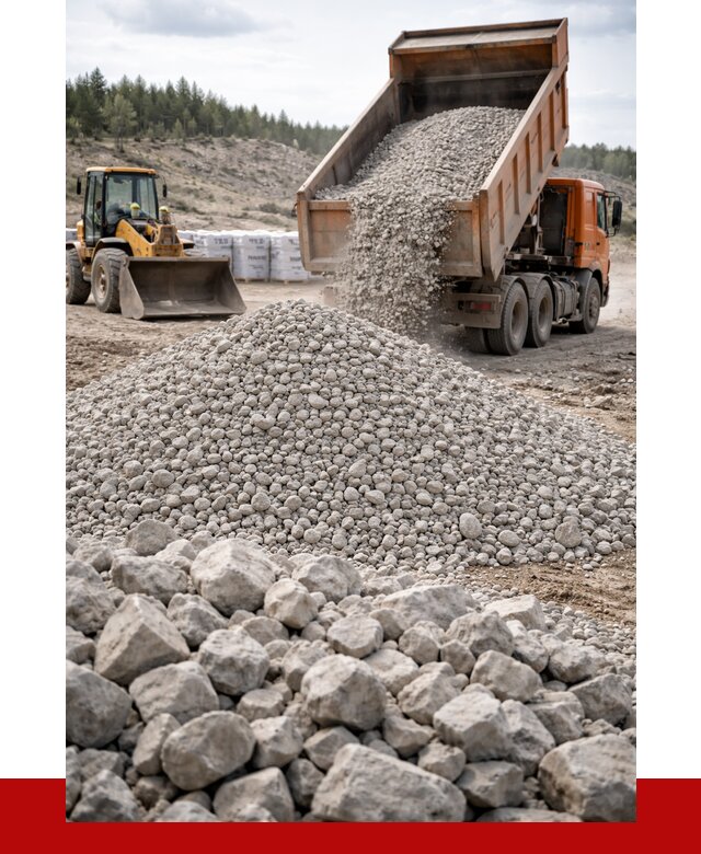 Доломитовый щебень фр. 20-40 в Брянске от 4515 р. | ПРОНЕРУДБнк