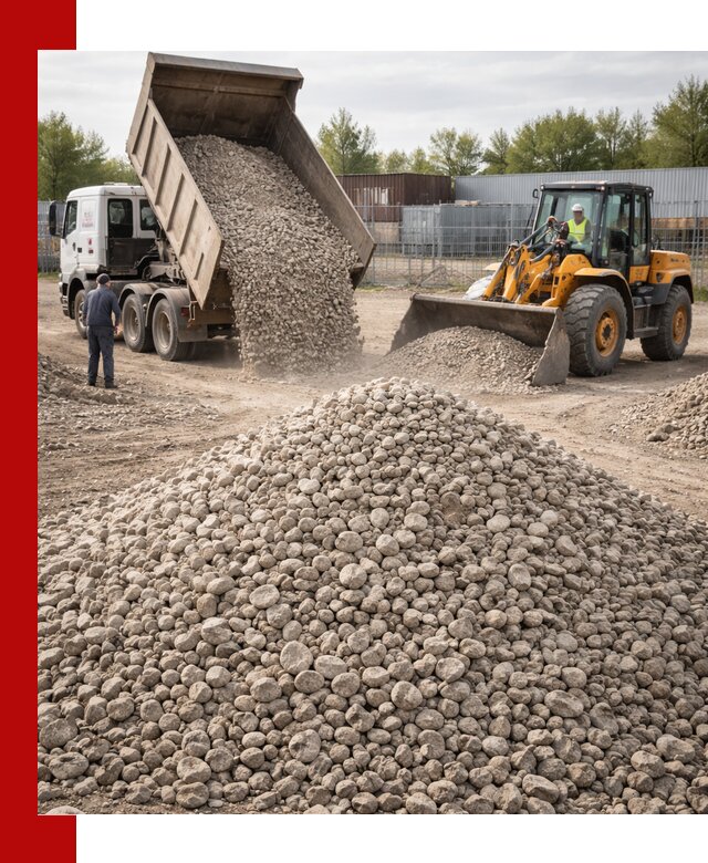 Доломитовый щебень фракции 20–41 с доставкой в Брянске