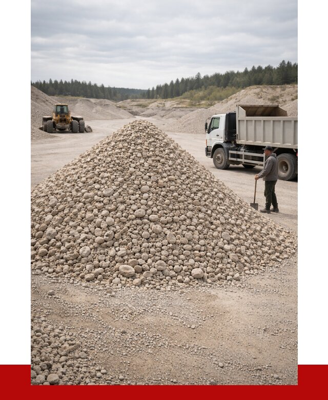 Доломитовый щебень фракция 40-70 в Брянске от 3010 | ПРОНЕРУДБнк