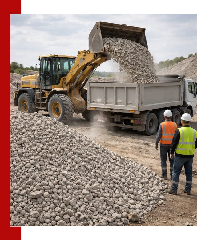 Доломитовый щебень фракция 40–71 доставка и продажа в Брянске