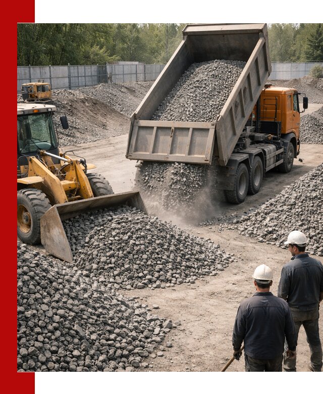 Шлаковый щебень фракция 20-40 доставка и продажа в Брянске