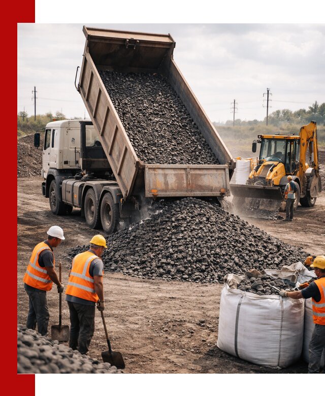 Шлаковый щебень фракция 40-70 с доставкой в Брянске