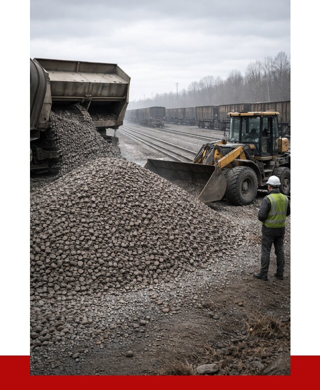 Купить железнодорожный щебень в Брянске от 3010 р. | ПРОНЕРУДБнк