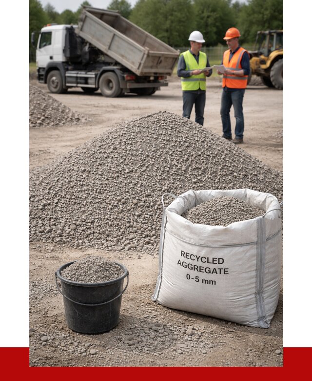 Вторичный щебень фракция 0-5 в Брянске от 1720 р. ПРОНЕРУДБнк