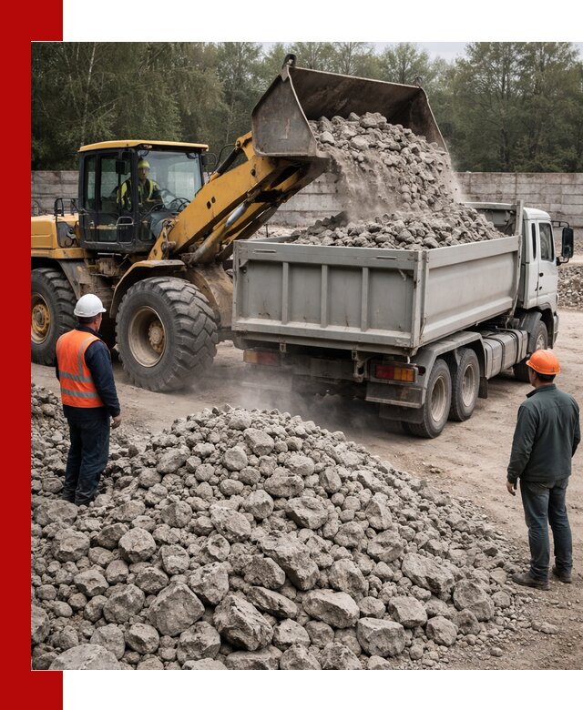 Вторичный щебень фракция 70–150 в Брянске с доставкой