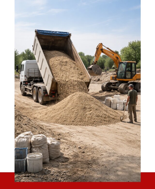 Купить речной песок в Брянске от 1290 р. за куб | ПРОНЕРУДБнк