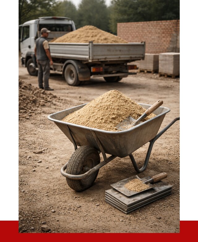 Песок для кладки в Брянске с доставкой от 2365 р. | ПРОНЕРУДБнк