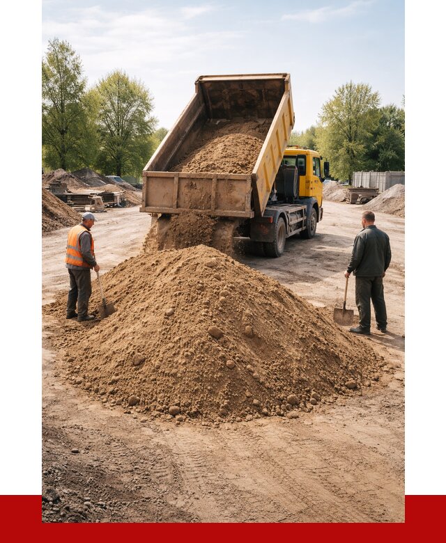 Пескогрунт в Брянске от 4515 р. с доставкой от ПРОНЕРУДБнк