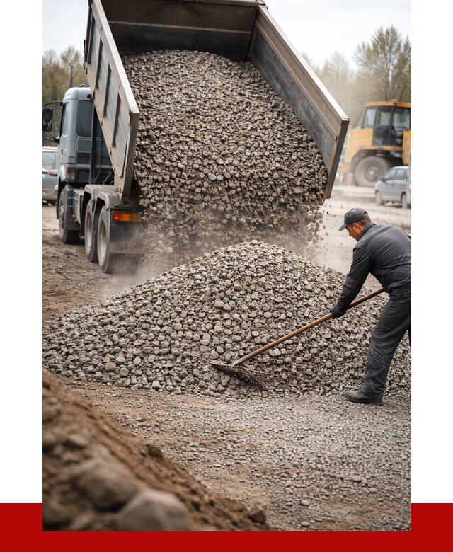 Гравий фракция 20-40 в Брянске от 2688 р. доставка | ПРОНЕРУДБнк