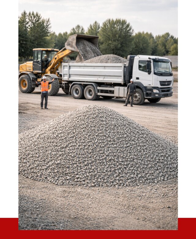 Купить мытый гравий в Брянске от 3763 р, доставка ПРОНЕРУДБнк