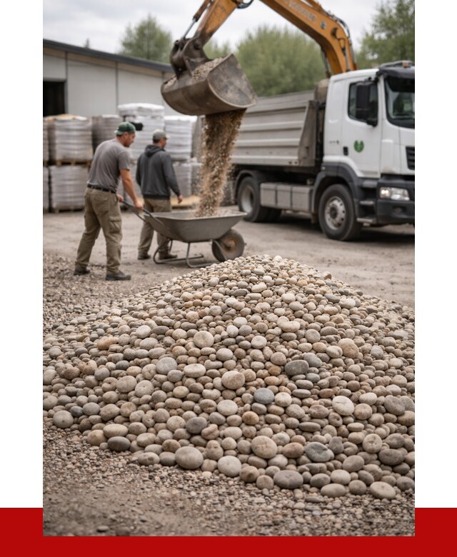 Галька декоративная в Брянске от 3440 р. за куб | ПРОНЕРУДБнк