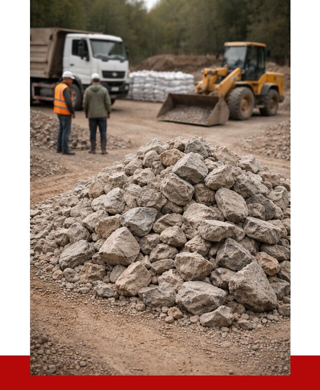 Купить бутовый камень с доставкой в Брянске от 2473 р. | ПРОНЕРУДБнк