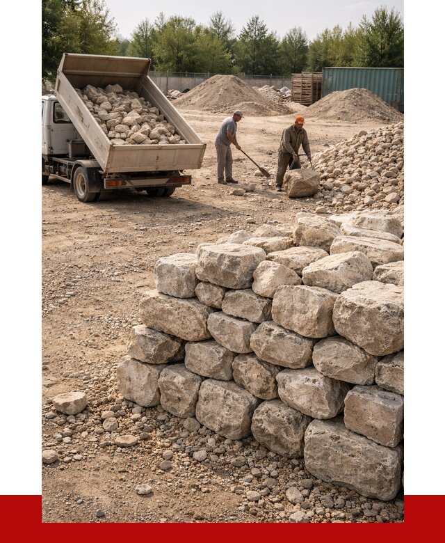 Бутовый камень известняковый в Брянске от 4515 р. | ПРОНЕРУДБнк