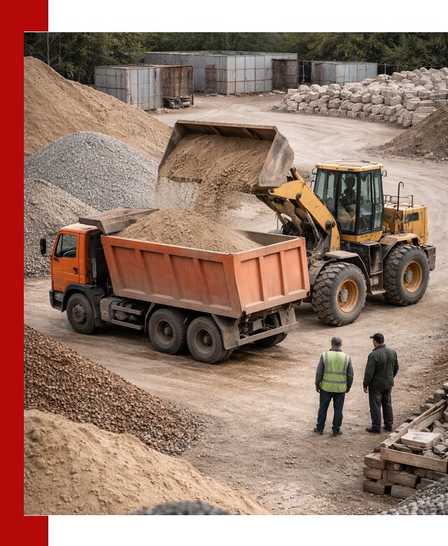 Доставка сыпучих смесей и смесей для стройки в Брянске