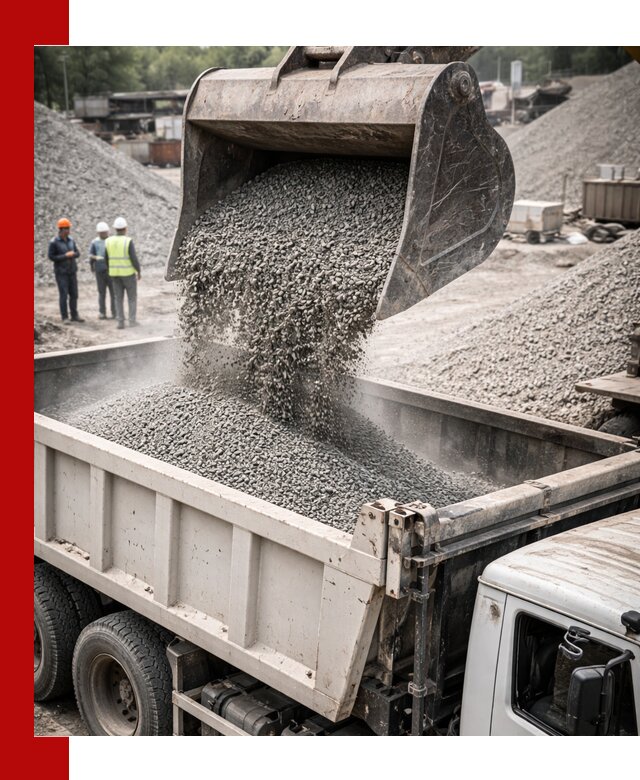Отсев и крошка для строительства и дорожных работ в Брянске