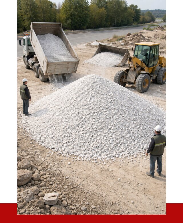 Белая мраморная крошка в Брянске от 4515 р. с доставкой | ПРОНЕРУДБнк