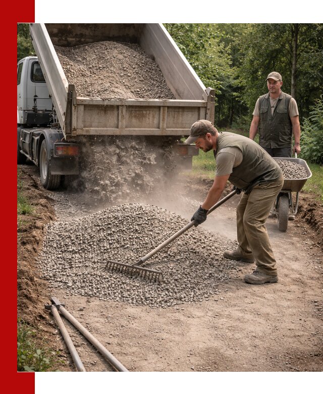 Каменная крошка для дорожек с доставкой в Брянске