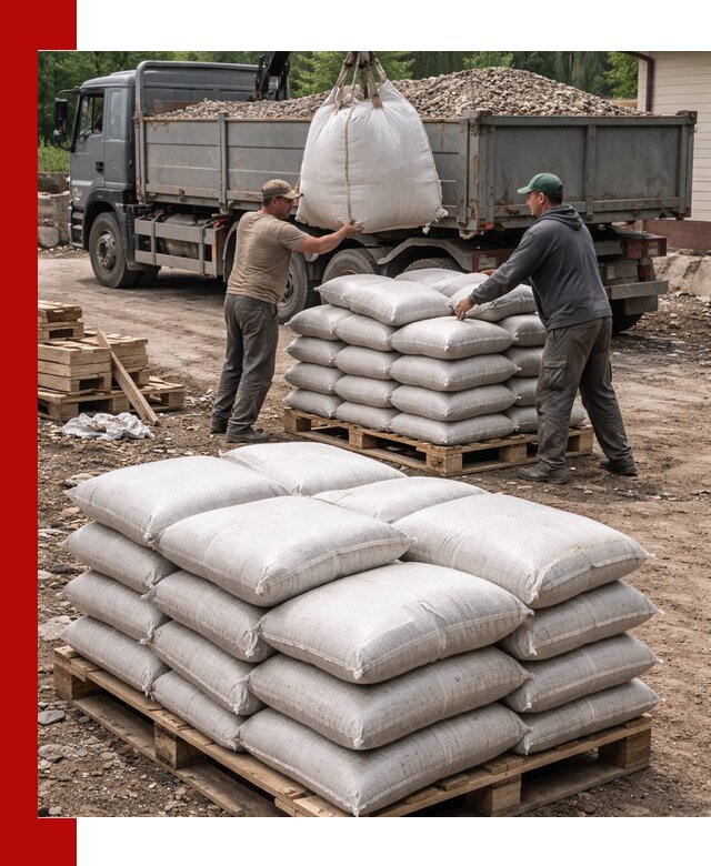 Керамзит в мешках с доставкой в Брянске от компании-поставщика