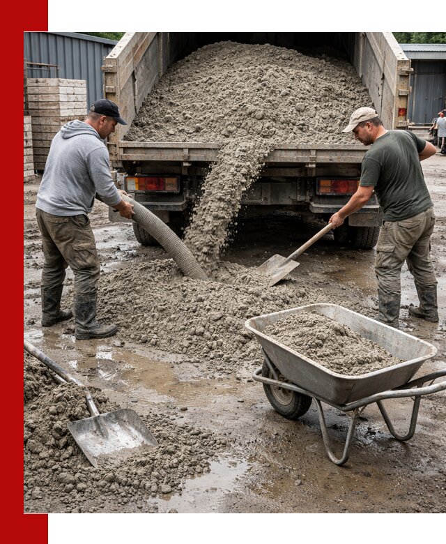 Цементно-песчаная смесь М150 доставка в Брянске