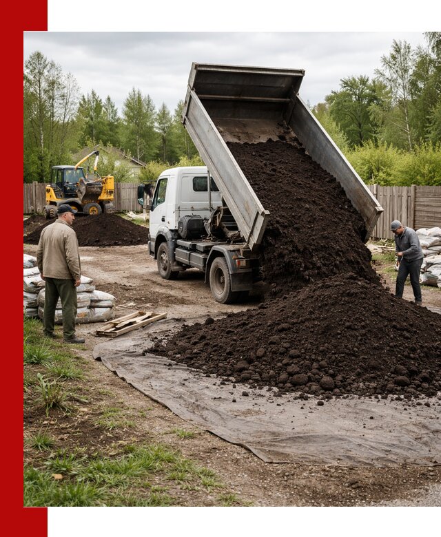 Доставка качественного почвогрунта в Брянске оптом и в розницу