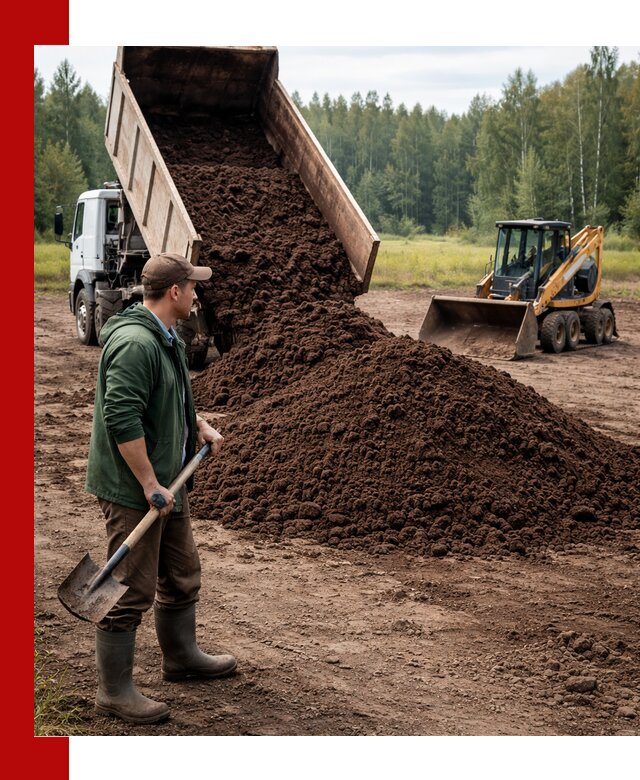 Купить верховой торф с доставкой в Брянске для садоводства и растений