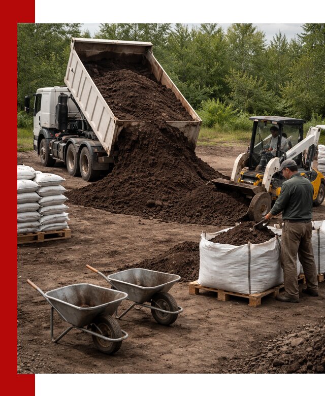 Доставка и продажа торфогрунта в Брянске оптом и в розницу