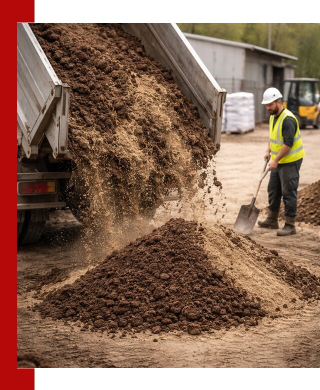 Доставка торфо-песчаной смеси в Брянске для строительства и озеленения
