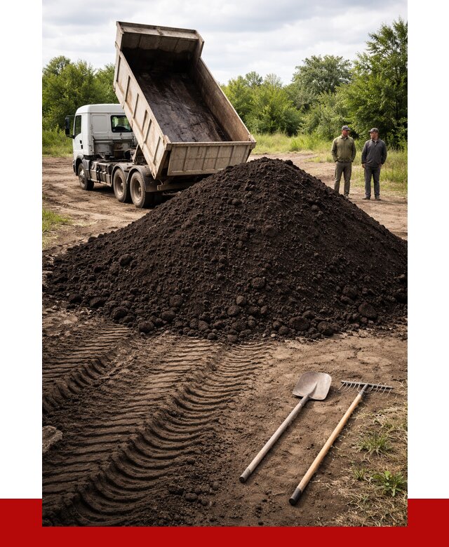Купить чернозем навалом в Брянске от 1290 р. за куб | ПРОНЕРУДБнк