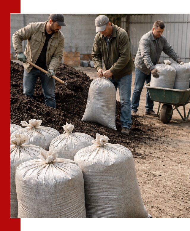 Купить чернозем в мешках с доставкой в Брянске