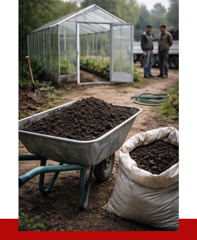 Чернозем для теплицы в Брянске с доставкой от 1613 р. | ПРОНЕРУДБнк