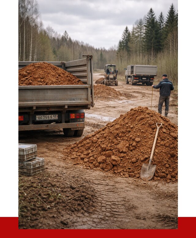 Глина и суглинки в Брянске от 4838 р. за куб | ПРОНЕРУДБнк
