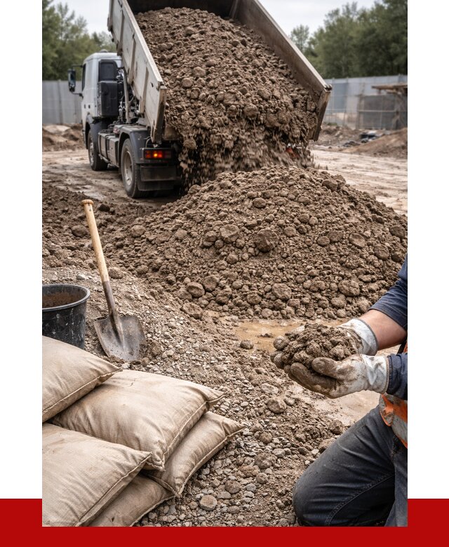 Купить глина для засыпки в Брянске от 1290 р. за куб | ПРОНЕРУДБнк