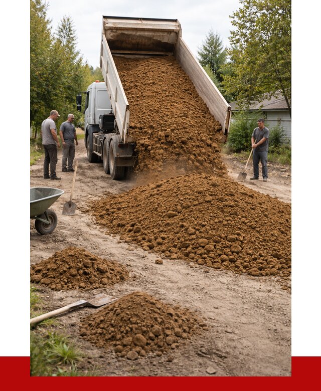 Купить суглинок с доставкой в Брянске от 2688 р. за куб | ПРОНЕРУДБнк