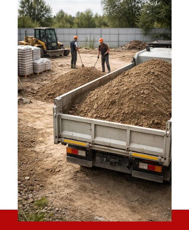 Супесь с доставкой в Брянске от 2634 р. за куб | ПРОНЕРУДБнк