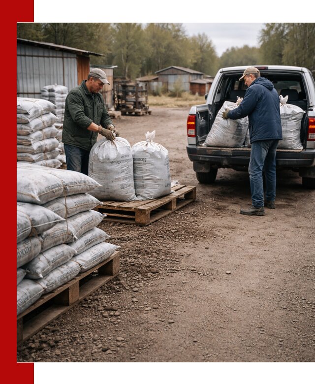 Купить конский навоз в мешках с доставкой в Брянске