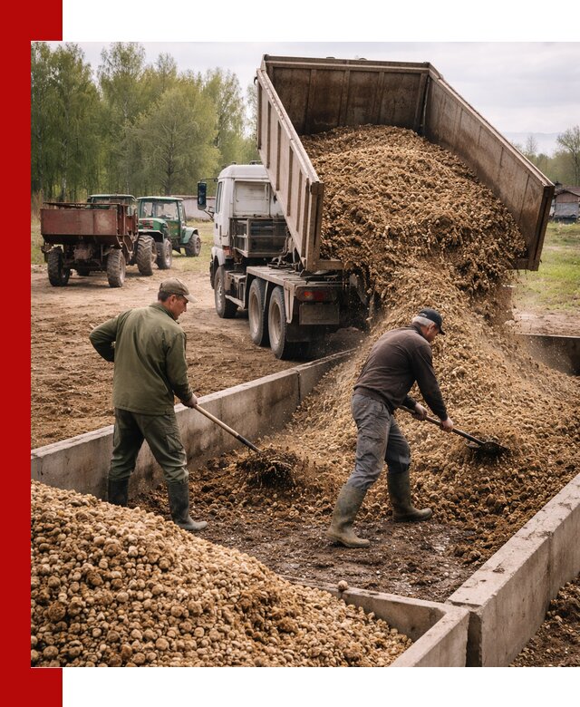 Куриный помет с доставкой в Брянске оптом и в розницу