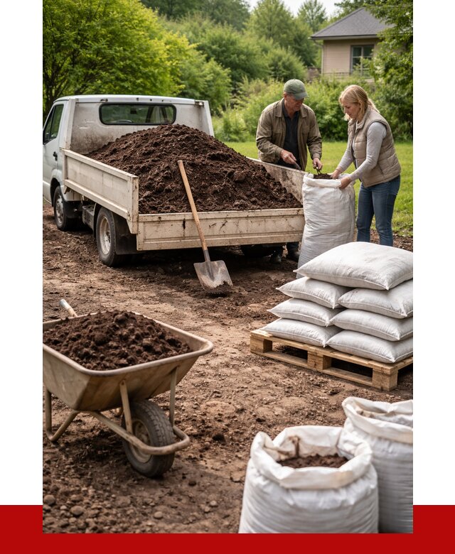Перегной в мешках с доставкой в Брянске от 2365 р. | ПРОНЕРУДБнк